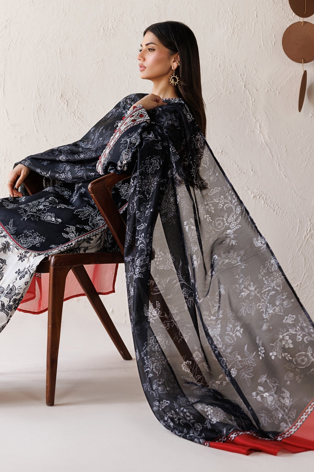 Organza Suit (3-Piece) by Baroque – SF-4514, Photo 5