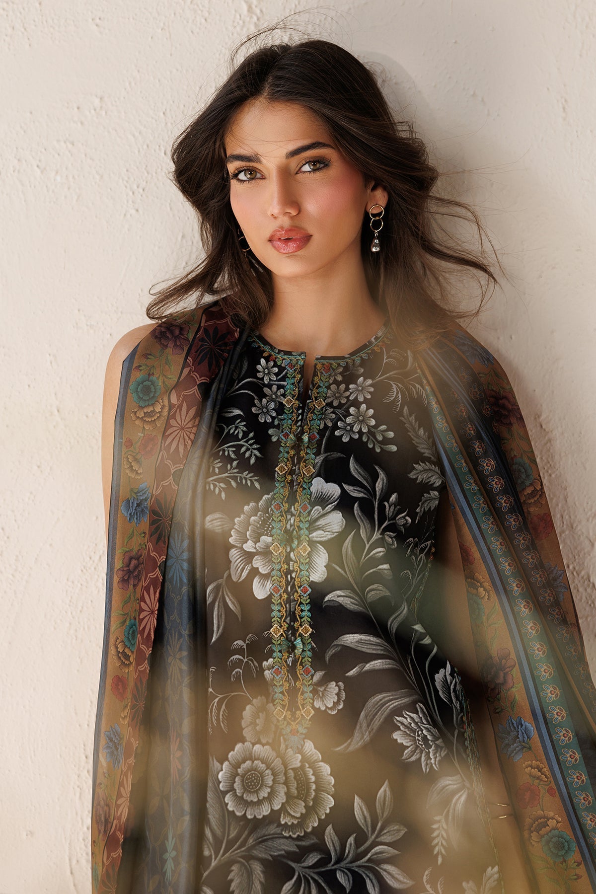 Organza Suit (3-Piece) by Baroque – SF-4516, Photo 7