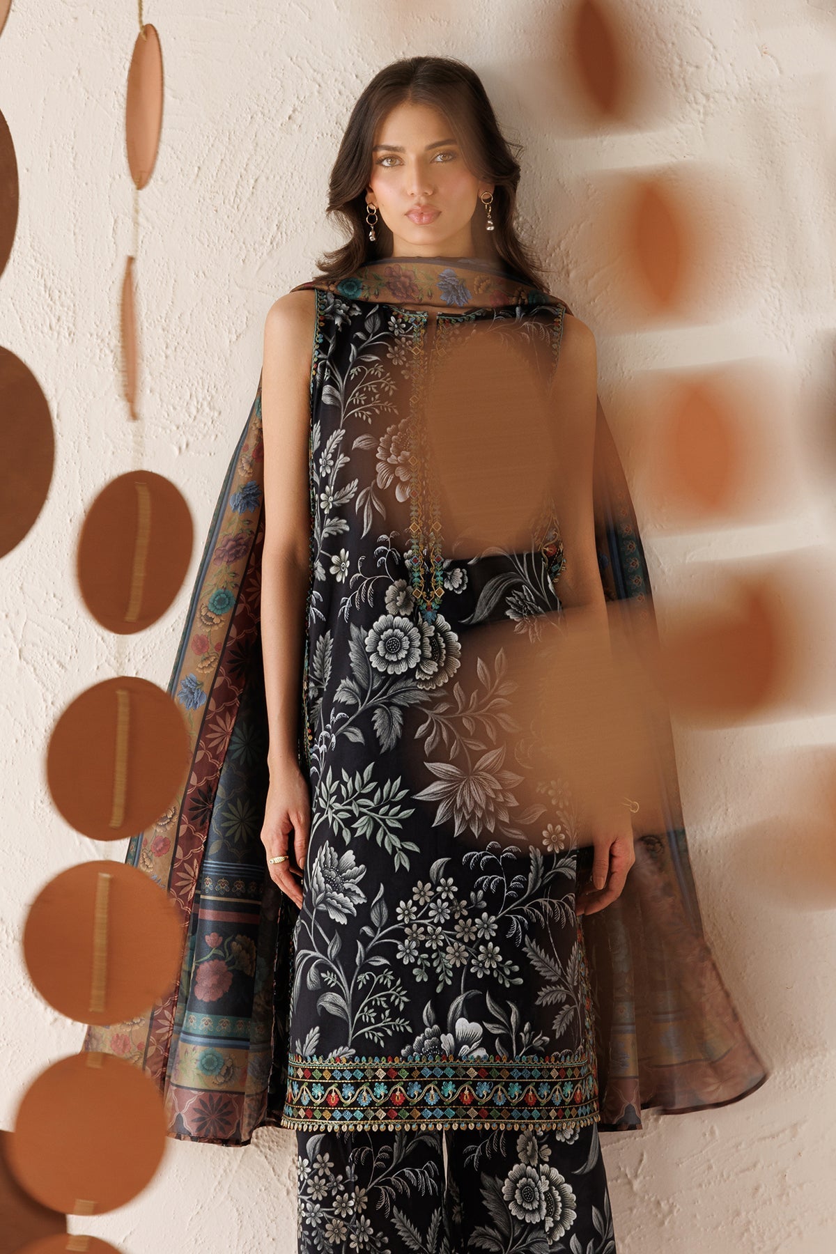 Organza Suit (3-Piece) by Baroque – SF-4516, Photo 9
