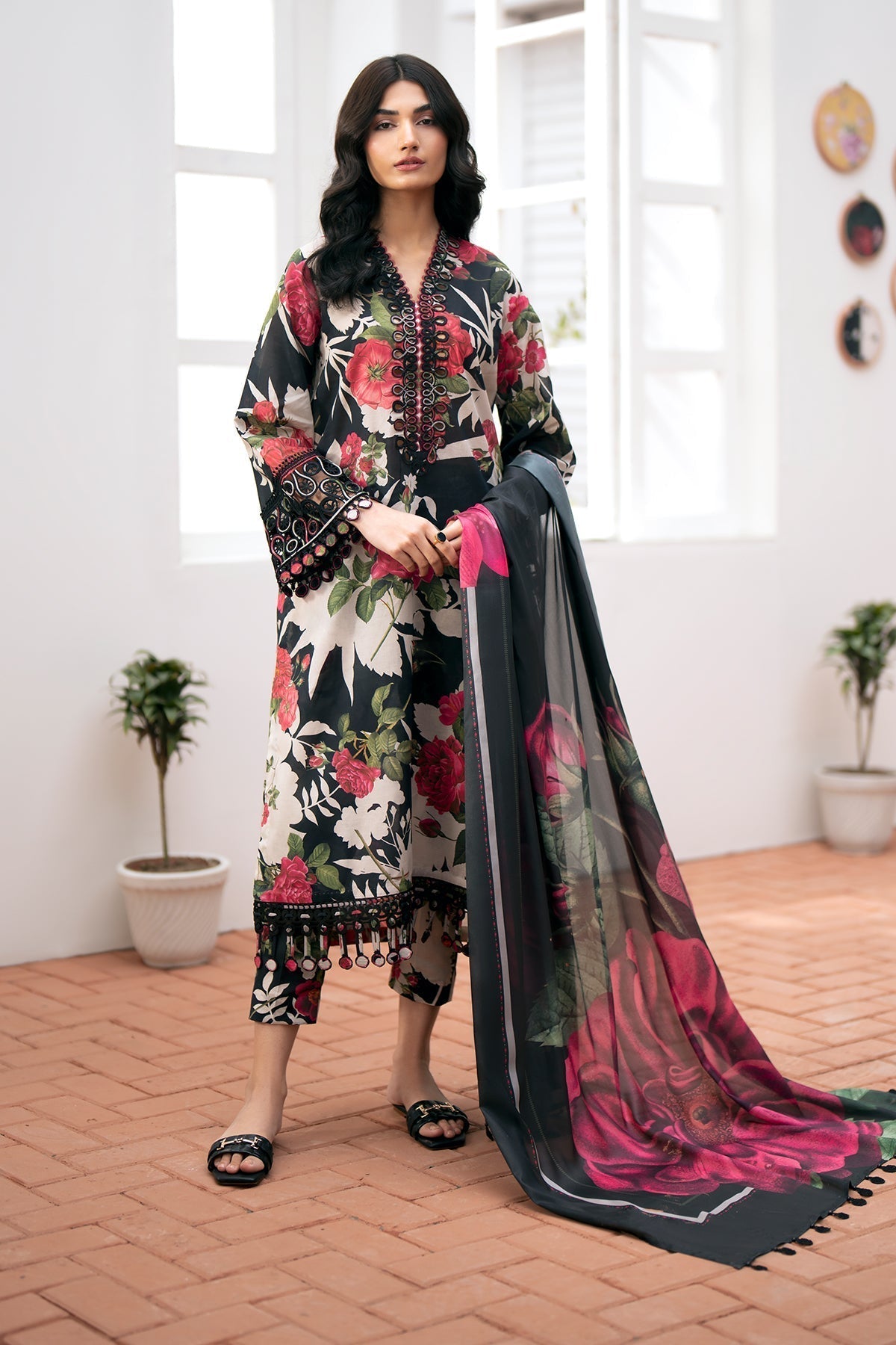 Organza Suit (3-Piece) by Baroque – SF-532