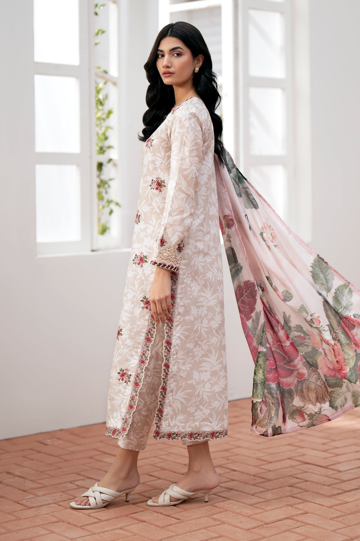 Organza Suit (3-Piece) by Baroque – SF-535, Photo 2