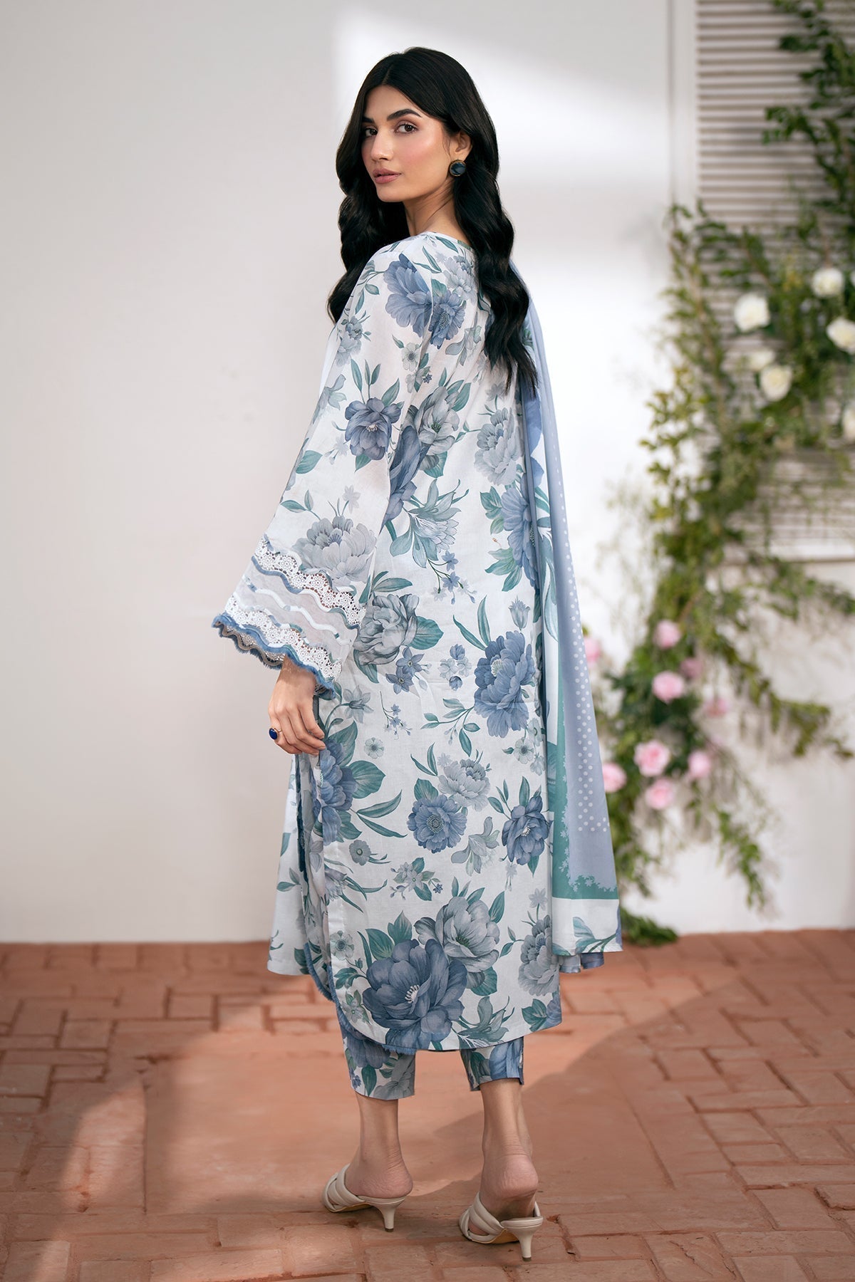 Organza Suit by Baroque – SF-541, Photo 3