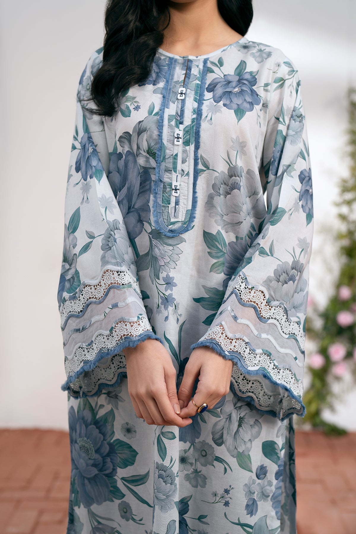 Organza Suit by Baroque – SF-541, Photo 7