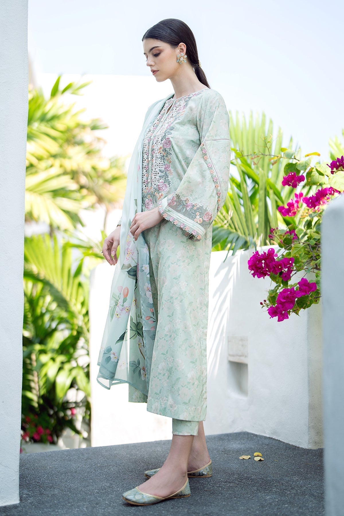 Organza Suit (3-Piece) by Baroque – SF-550, Photo 3