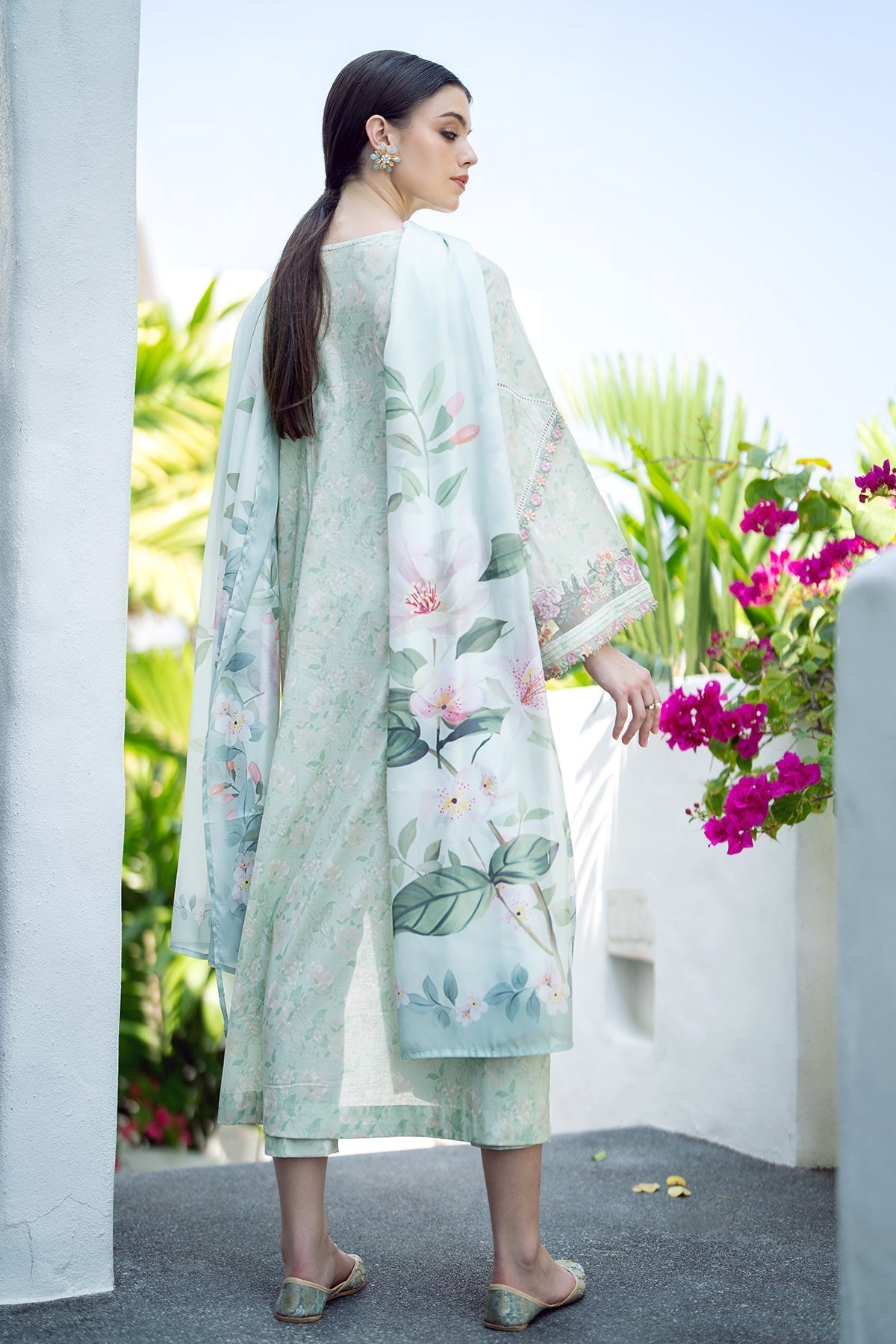 Organza Suit (3-Piece) by Baroque – SF-550, Photo 4