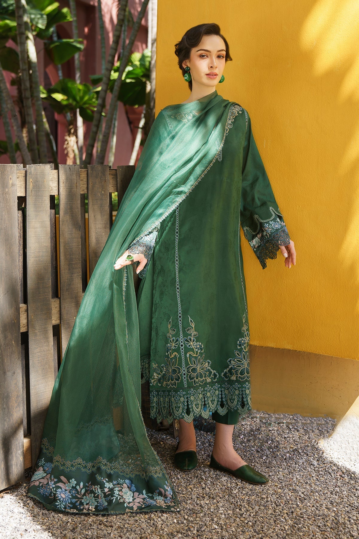 Organza Suit (3-Piece) by Baroque – SF-572, Photo 3
