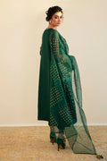 Baroque Exclusive Formal Embroidered Chiffon 3Pc UF-395 - House Of Hania