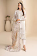 Baroque Exclusive Formal Embroidered Chiffon 3Pc UF-623 - House Of Hania