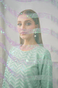 Baroque Exclusive Formal Embroidered Net 3Pc UF-517 - House Of Hania