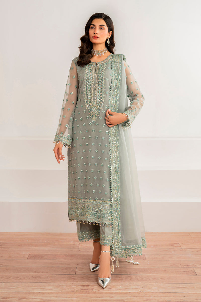 Baroque | Formal Collection | CHIFFON UF-692 - House Of Hania