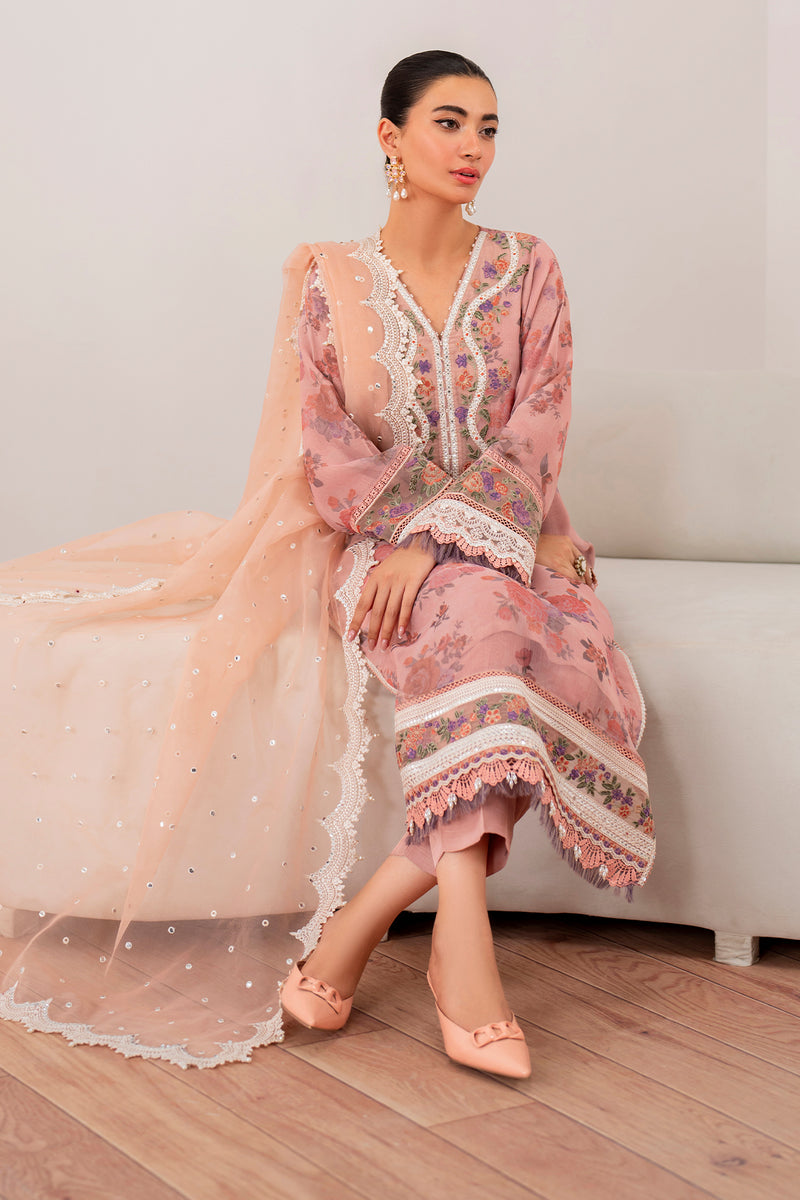Baroque | Formal Collection | CHIFFON UF-705 - House Of Hania