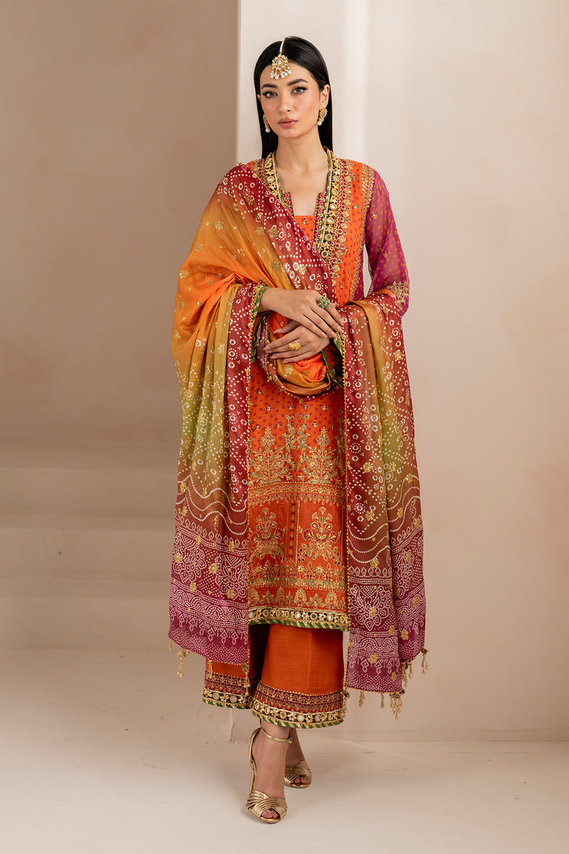 Baroque | Formal Collection | CHIFFON UF-706 - House Of Hania