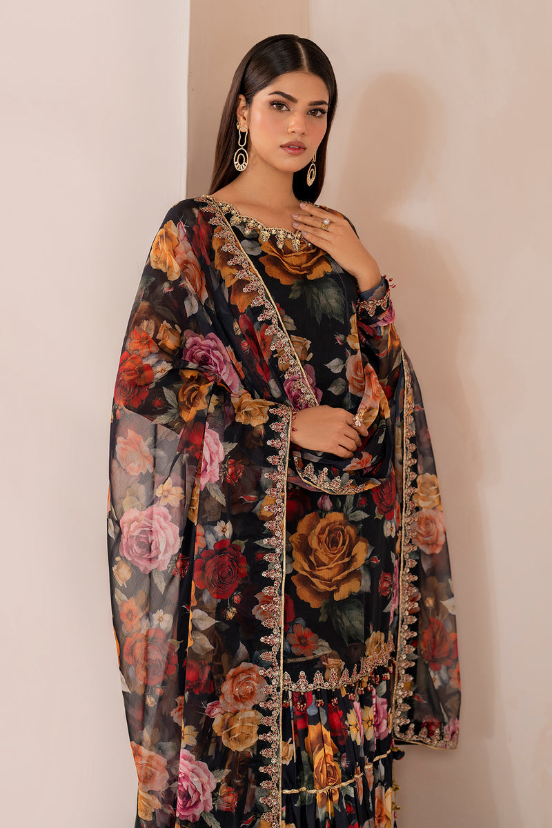 Baroque | Formal Collection | CHIFFON UF-707 - House Of Hania