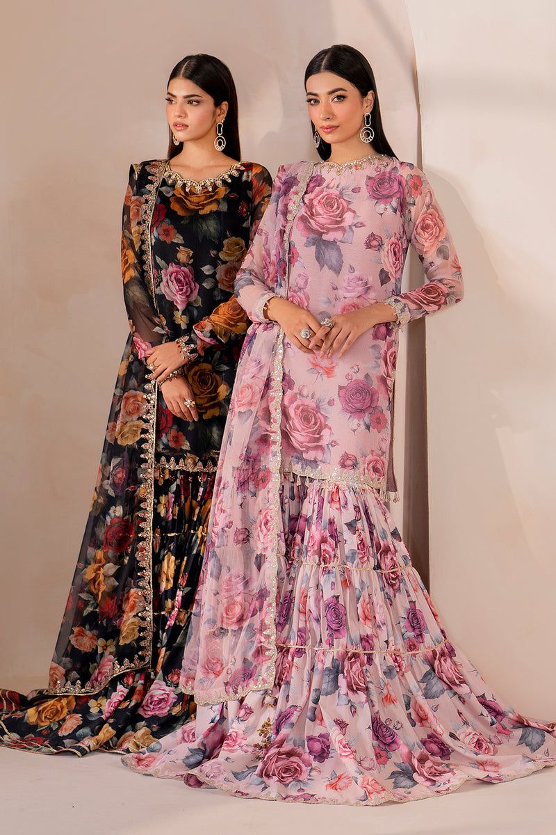 Baroque | Formal Collection | CHIFFON UF-708 - House Of Hania