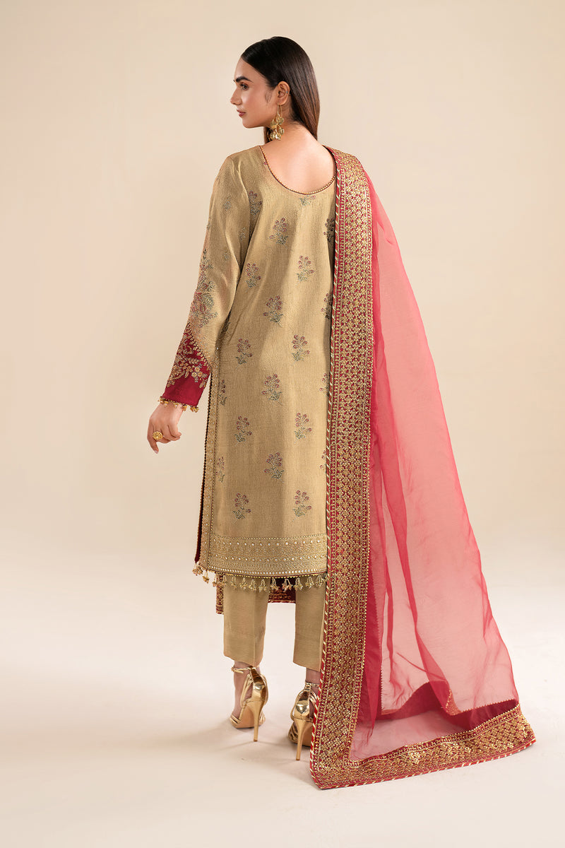 Baroque | Formal Collection | SILK UF-619 - House Of Hania