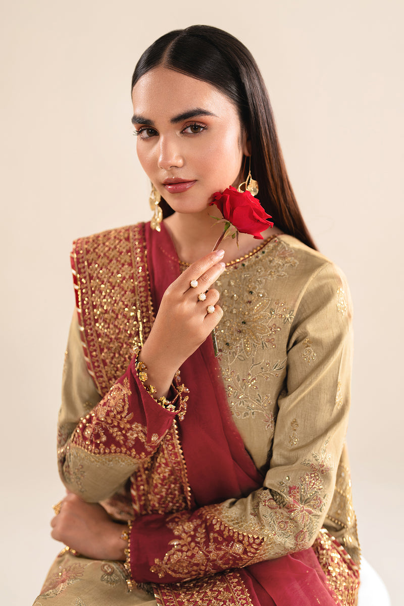 Baroque | Formal Collection | SILK UF-619 - House Of Hania