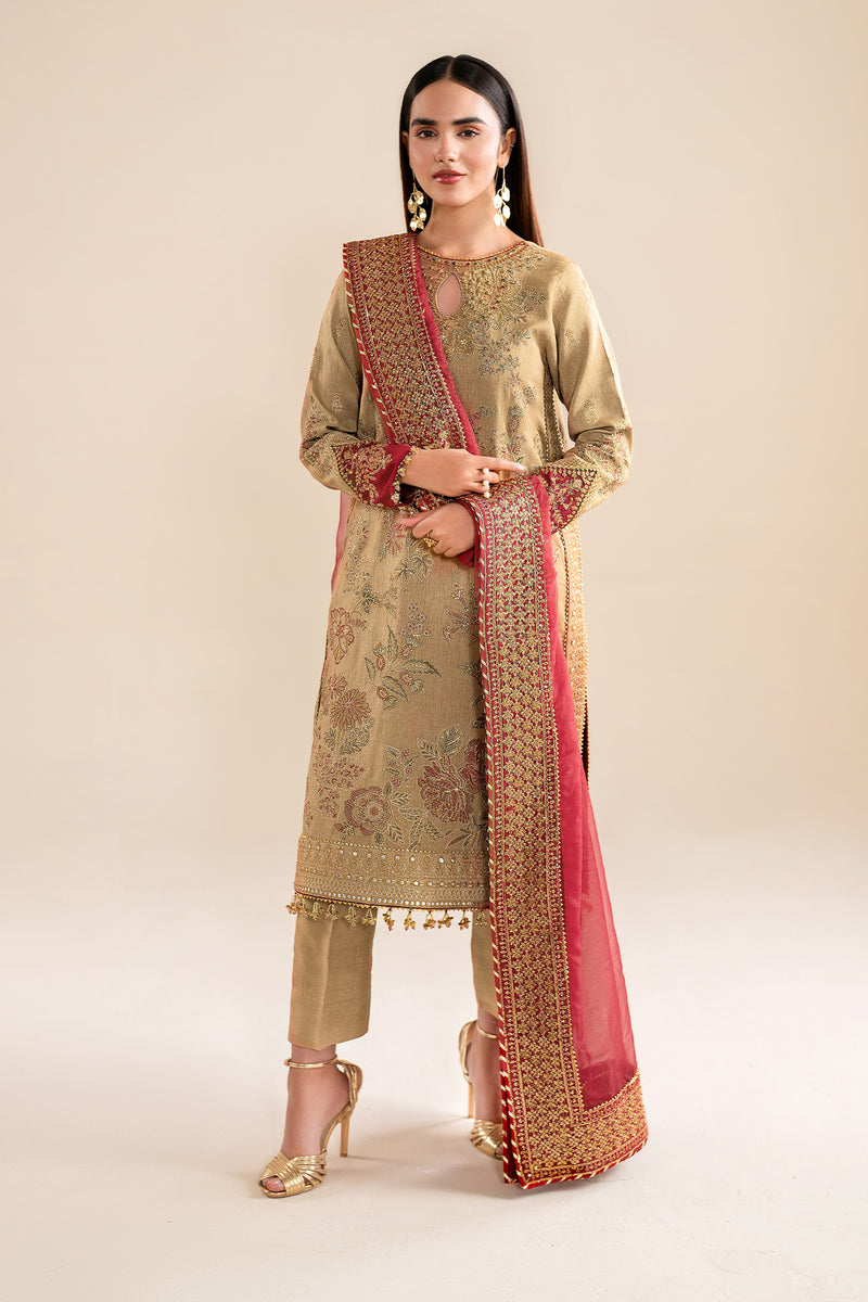 Baroque | Formal Collection | SILK UF-619 - House Of Hania