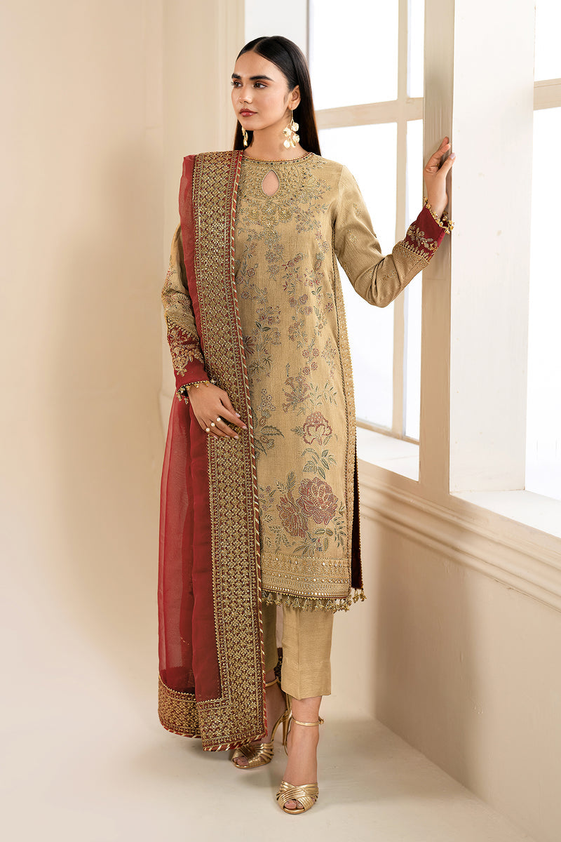 Baroque | Formal Collection | SILK UF-619 - House Of Hania