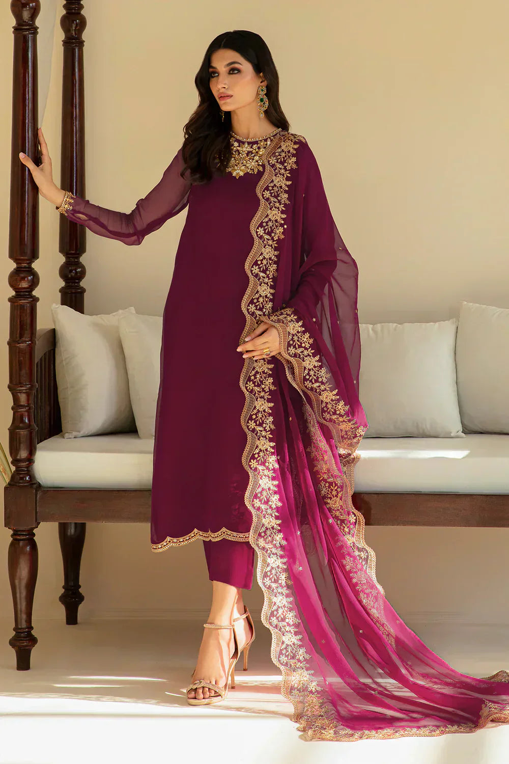 Baroque | Formals Collection | PR-829 - House Of Hania
