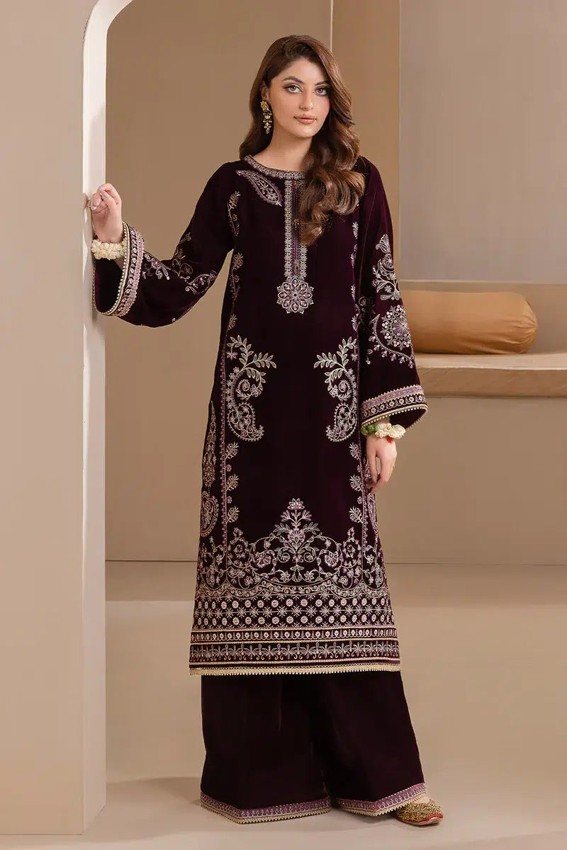 Baroque | Jahanara Luxury Velvet 23 | UF-422 - House Of Hania