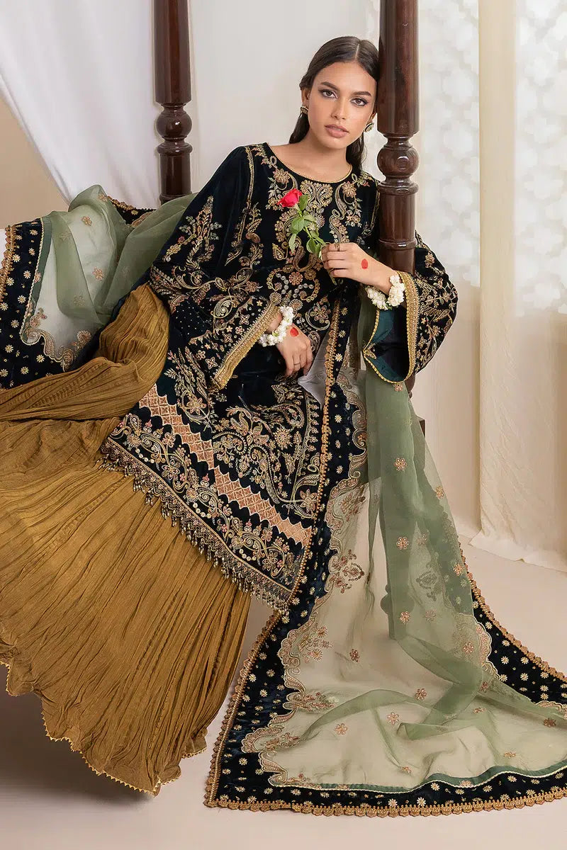Baroque | Jahanara Luxury Velvet 23 | UF-423 - House Of Hania