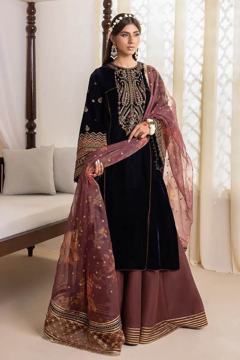 Baroque | Jahanara Luxury Velvet 23 | UF-424 - House Of Hania