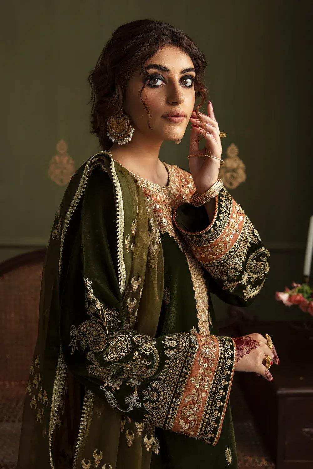 Baroque | Jahanara Luxury Velvet 23 | UF-461 - House Of Hania