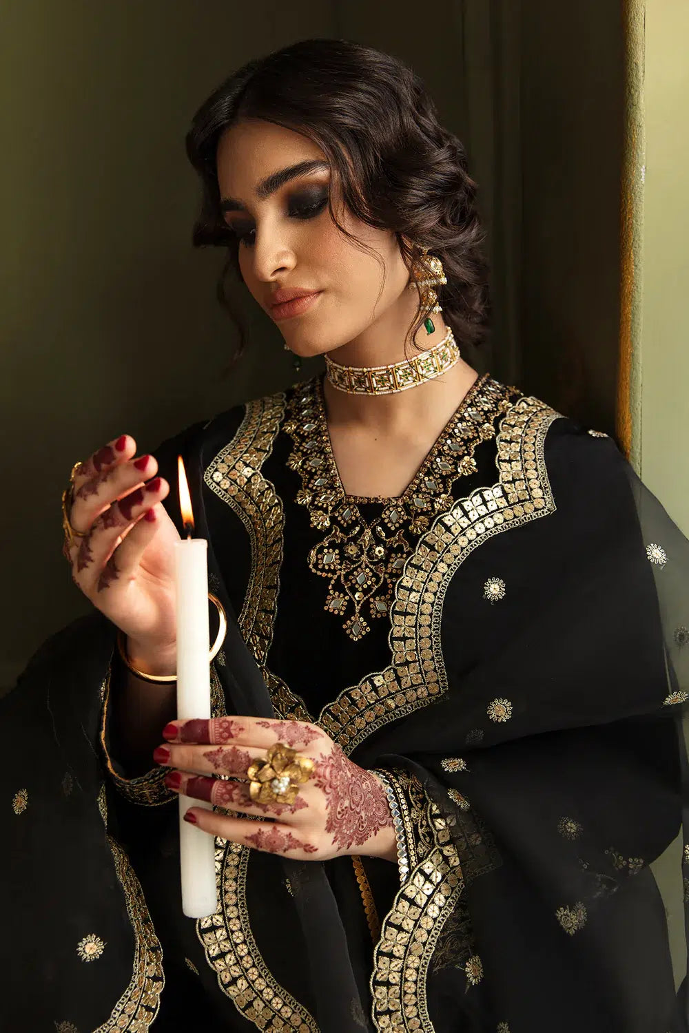 Baroque | Jahanara Luxury Velvet 23 | UF-462 - House Of Hania