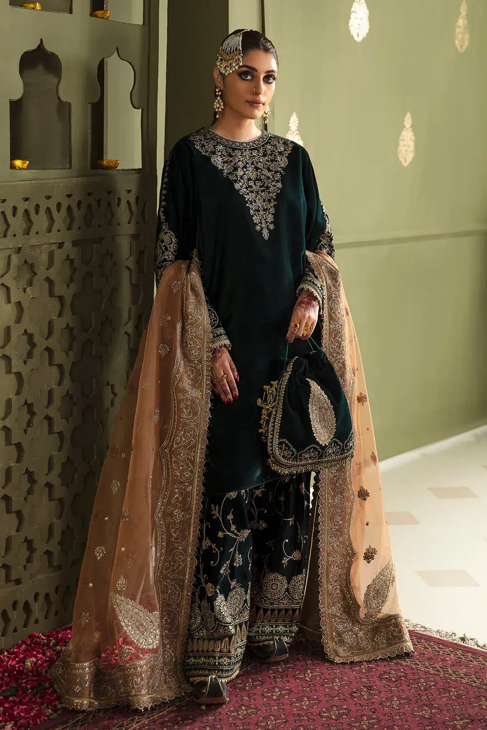 Baroque | Jahanara Luxury Velvet 23 | UF-464 - House Of Hania