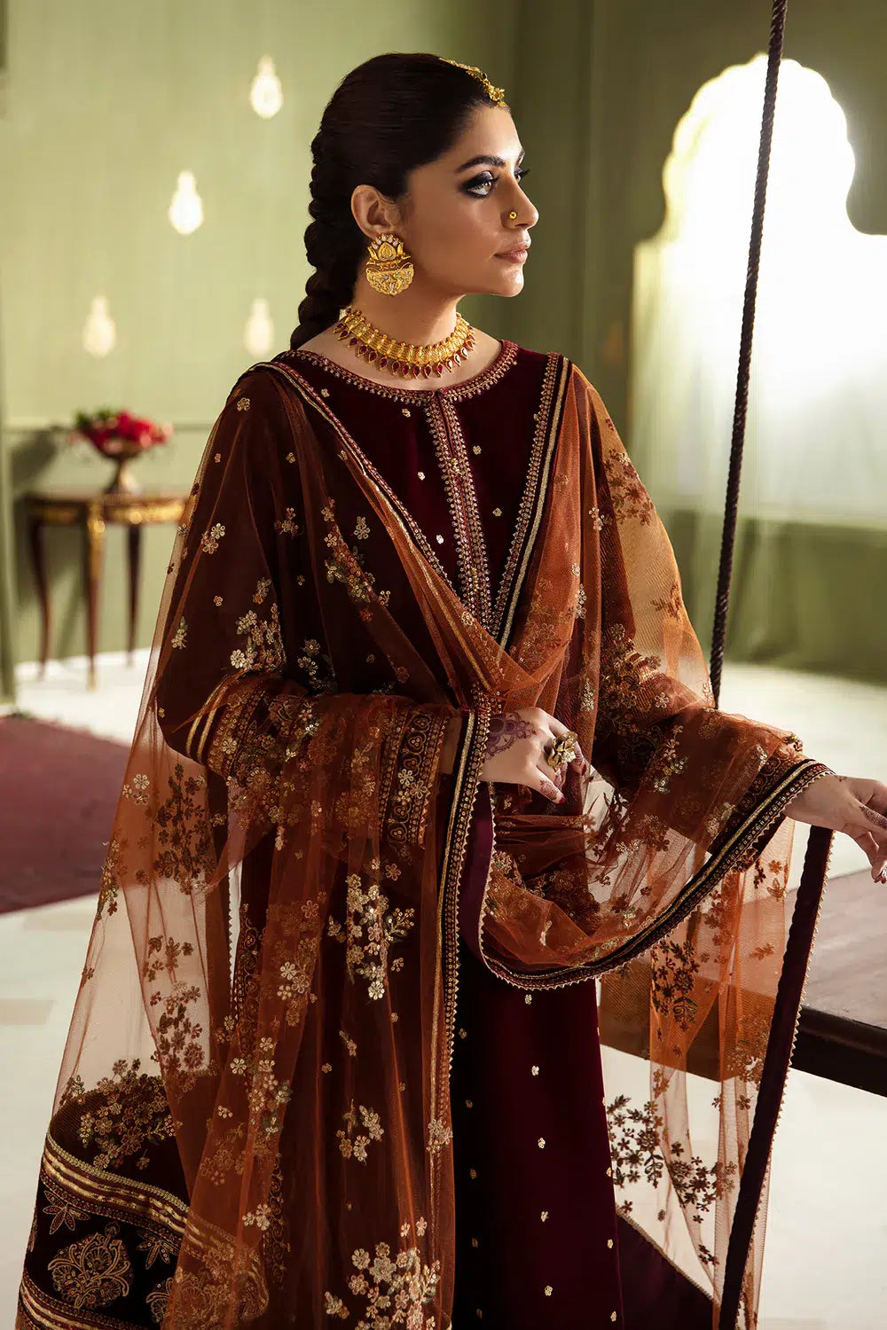 Baroque | Jahanara Luxury Velvet 23 | UF-466 - House Of Hania