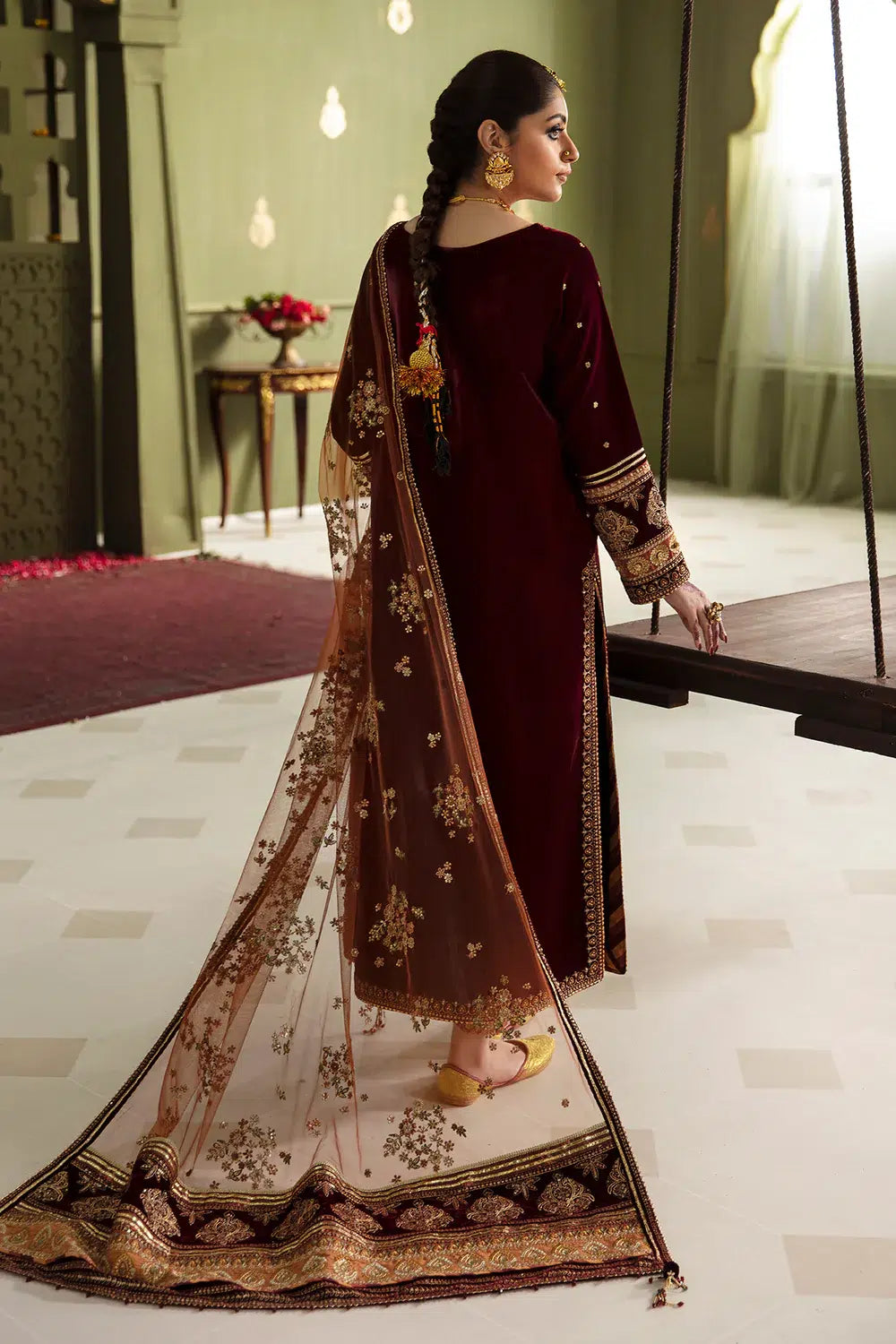 Baroque | Jahanara Luxury Velvet 23 | UF-466 - House Of Hania