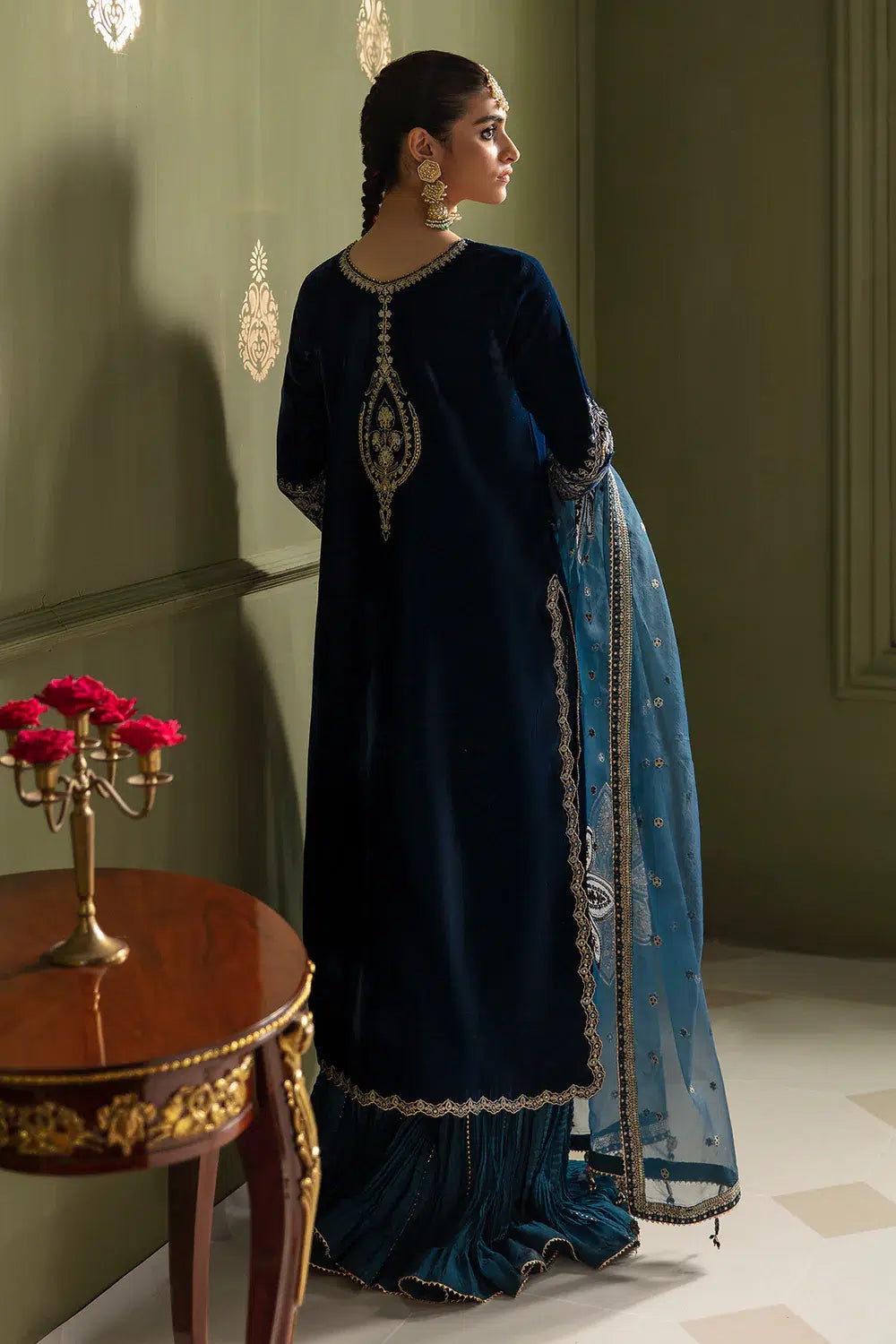 Baroque | Jahanara Luxury Velvet 23 | UF-467 - House Of Hania