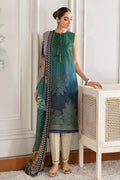Baroque | Lawn Collection 24 | FL21-D1 - House Of Hania