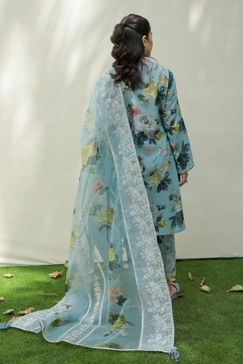 Baroque | Lawn Collection 24 | UF-211 - House Of Hania