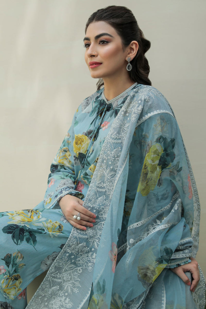 Baroque | Lawn Collection 24 | UF-211 - House Of Hania