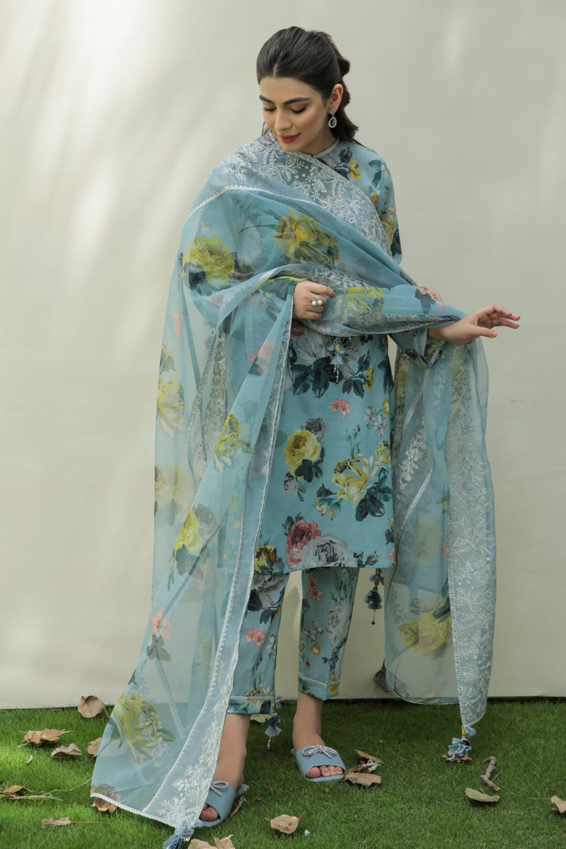 Baroque | Lawn Collection 24 | UF-211 - House Of Hania