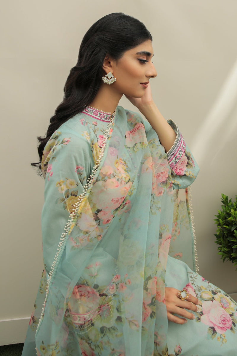 Baroque | Lawn Collection 24 | UF-215 - House Of Hania