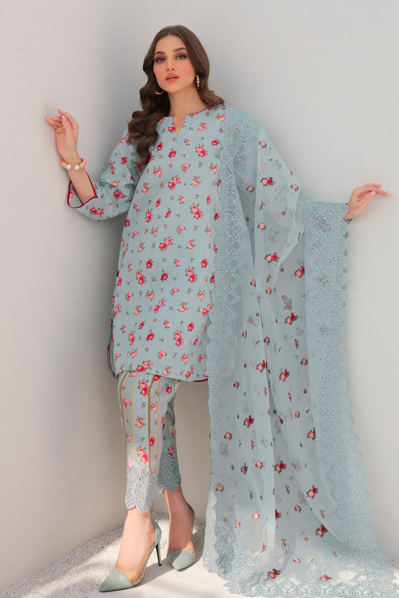 Baroque | Lawn Collection 24 | UF-305 - House Of Hania