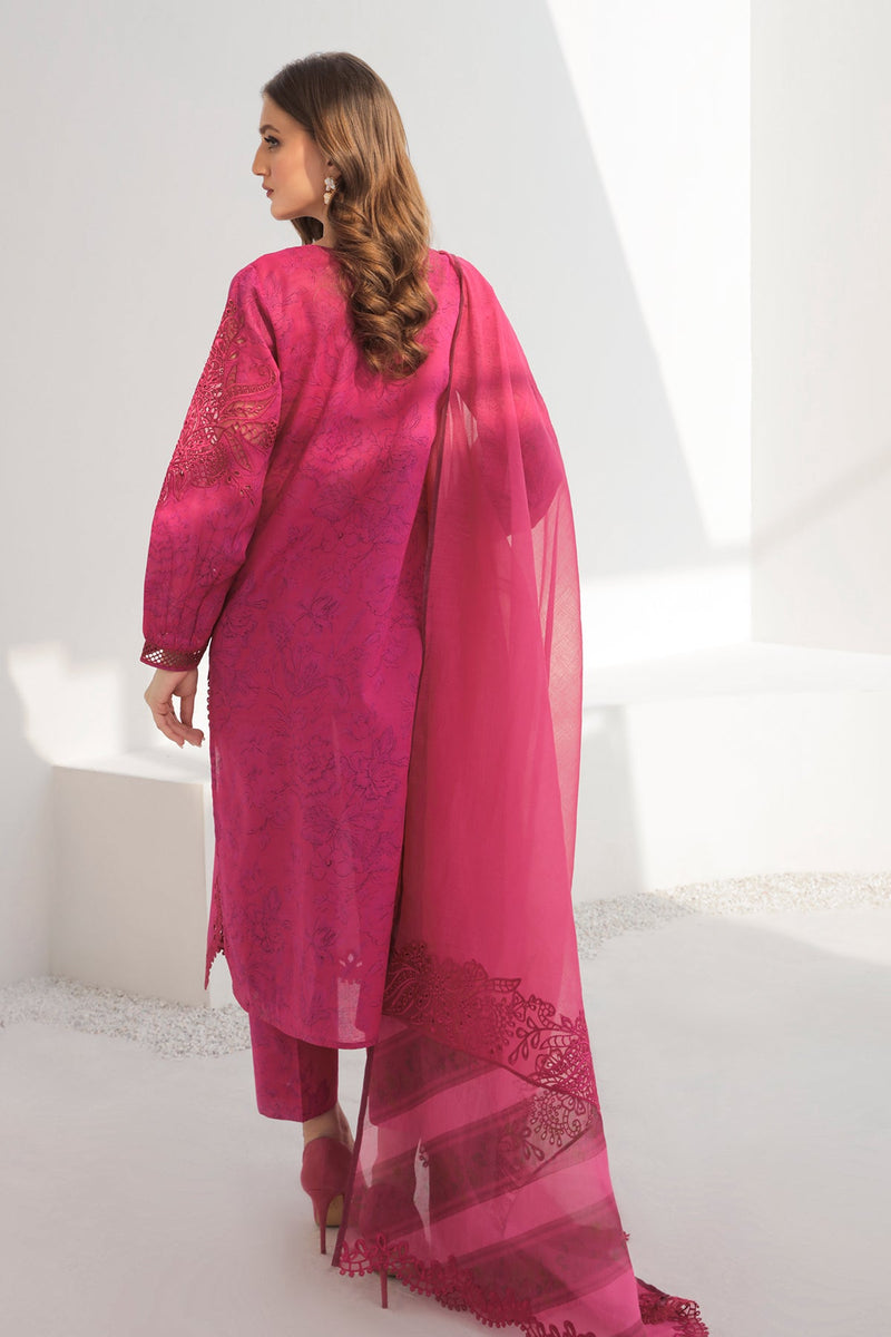 Baroque | Lawn Collection 24 | UF-308 - House Of Hania