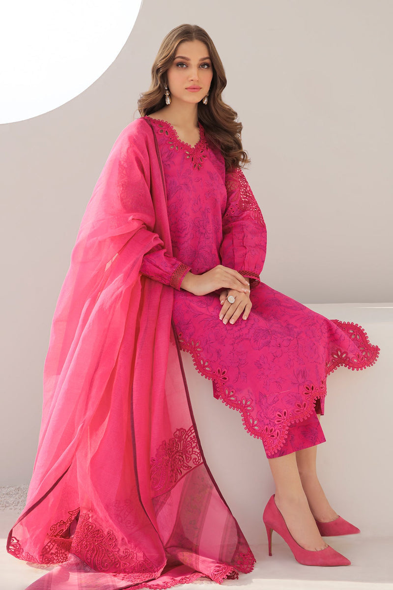 Baroque | Lawn Collection 24 | UF-308 - House Of Hania