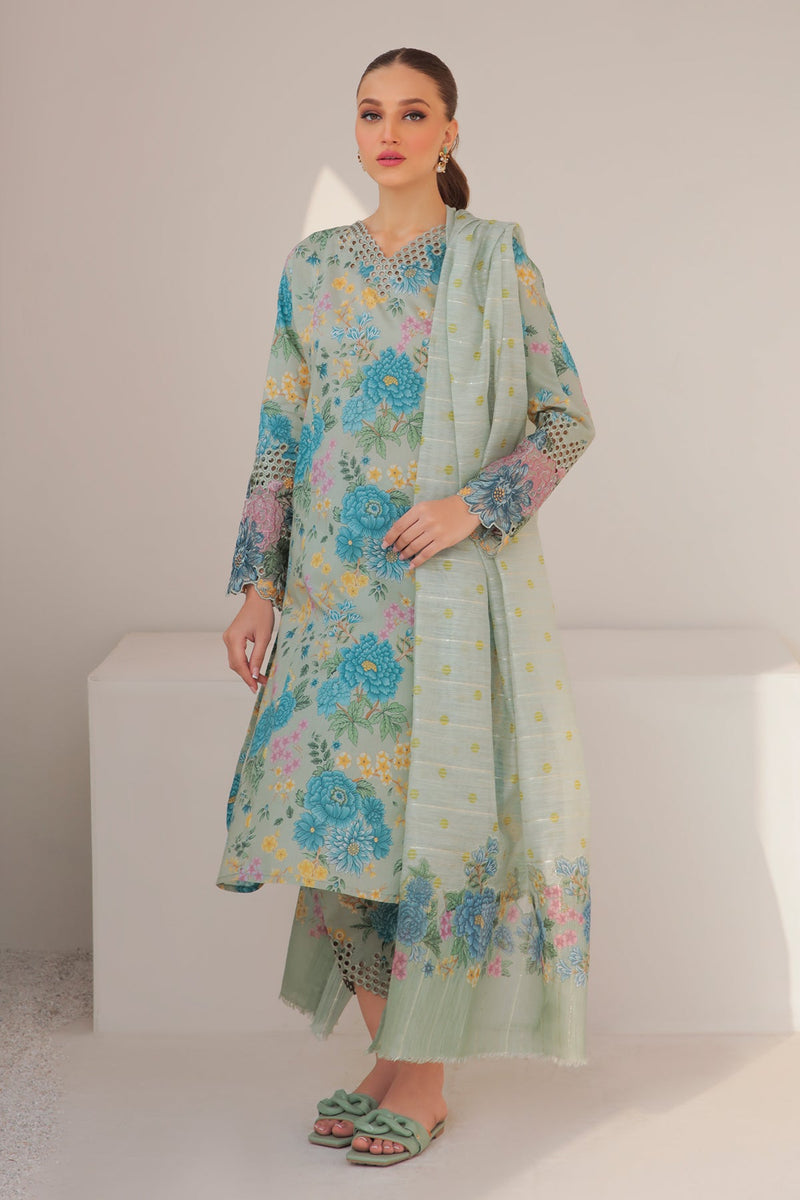 Baroque | Lawn Collection 24 | UF-310 - House Of Hania