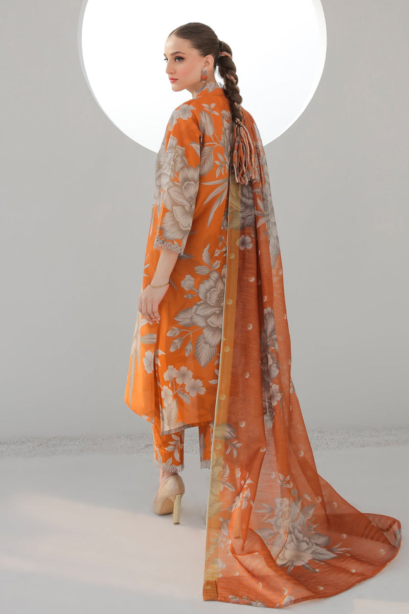 Baroque | Lawn Collection 24 | UF-312 - House Of Hania
