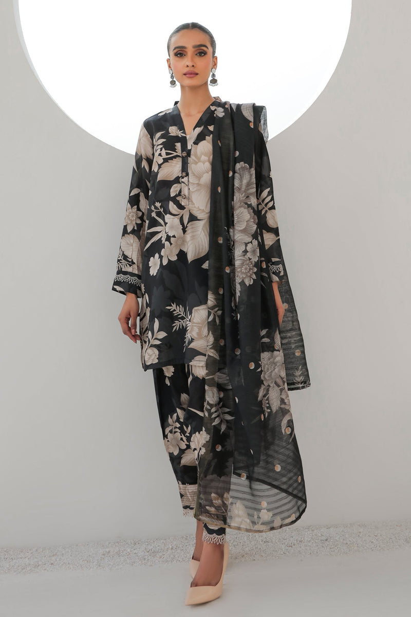Baroque | Lawn Collection 24 | UF-313 - House Of Hania