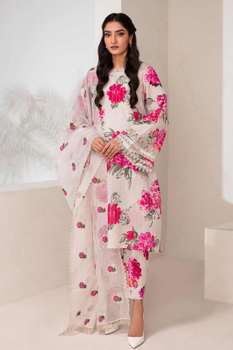 Baroque | Lawn Collection 24 | UF-347 - House Of Hania