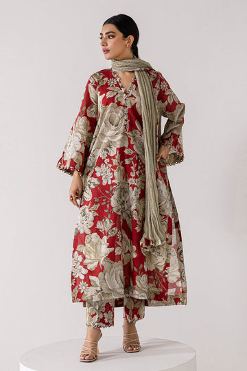 Baroque | Lawn Collection 24 | UF-378 - House Of Hania