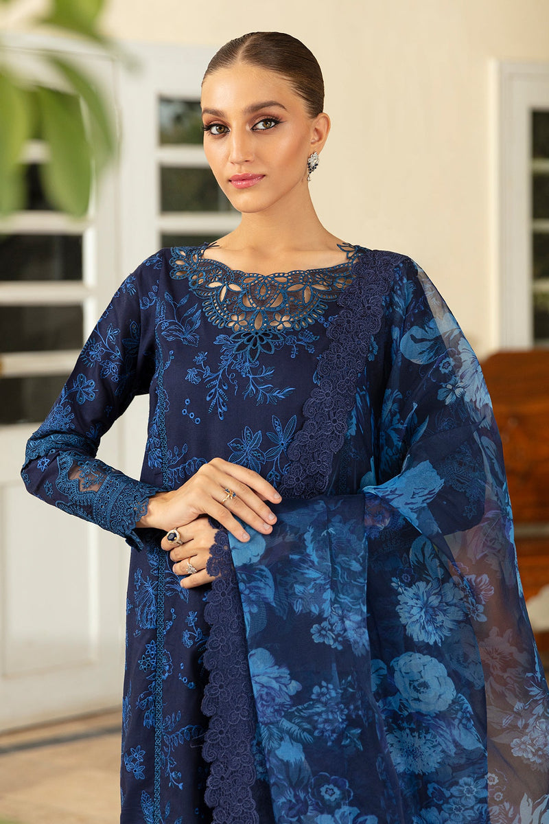 Baroque | Lawn Collection 24 | UF-380 - House Of Hania