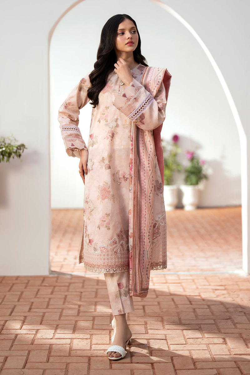 Baroque | Lawn Collection 24 | UF-527 - House Of Hania