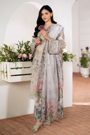 Baroque | Lawn Collection 24 | UF-528 - House Of Hania