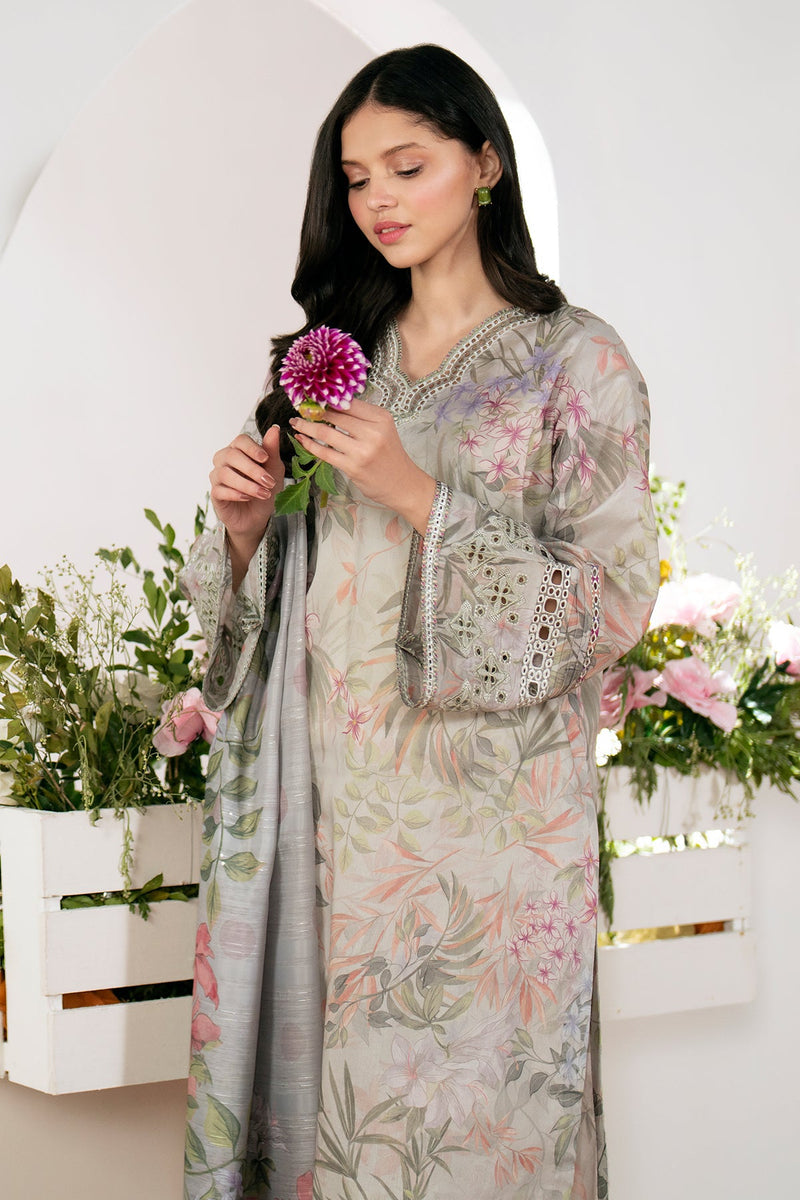 Baroque | Lawn Collection 24 | UF-528 - House Of Hania