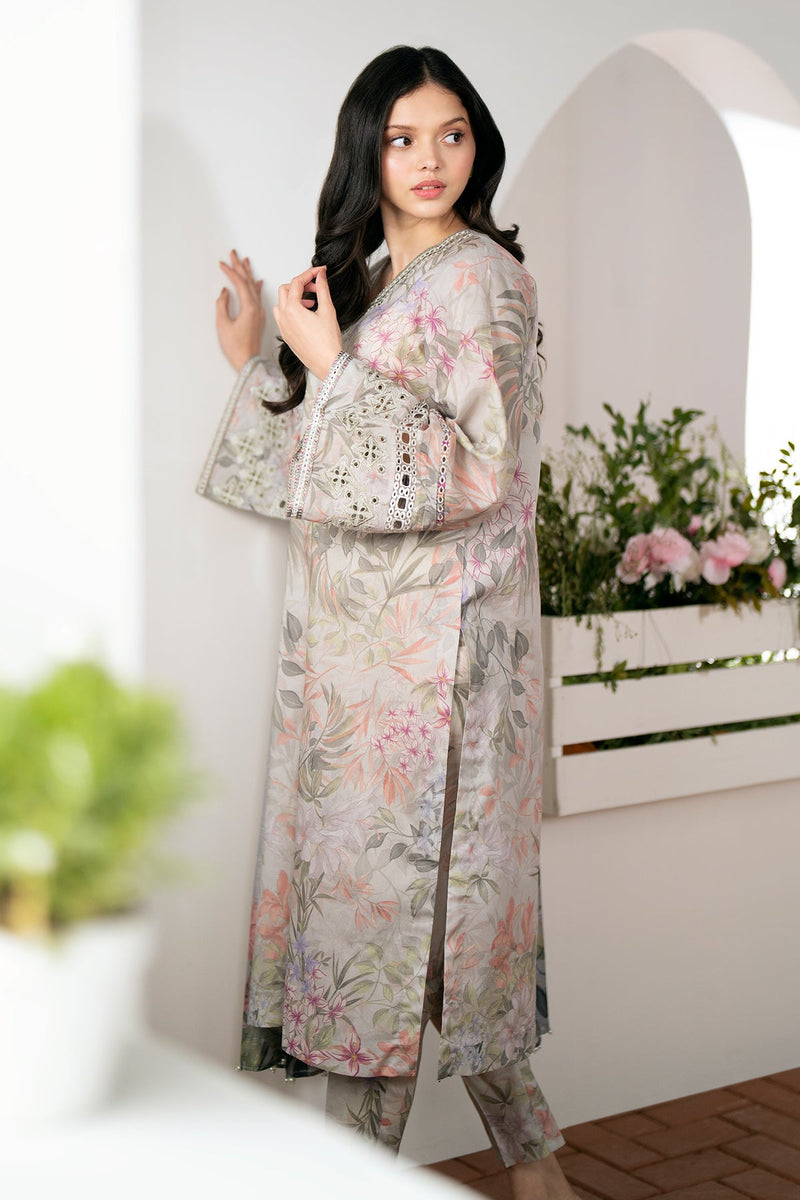 Baroque | Lawn Collection 24 | UF-528 - House Of Hania